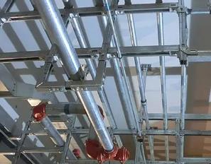 乌拉特中成品支架分享抗震支吊架的施工管理要点
